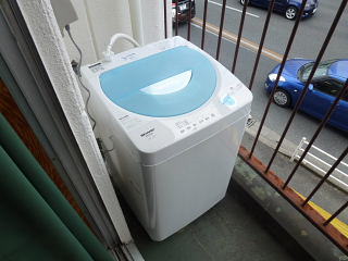 洗濯機もあります